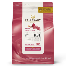 Callebaut Rózsaszín csokoládé Ruby Callebaut 2,5 kg sütés és főzés