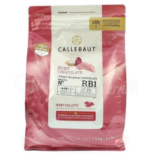 Callebaut Rózsaszín mártócsoki pasztilla, Ruby RB1 47,3%, Callebaut - 250 g csokoládé és édesség