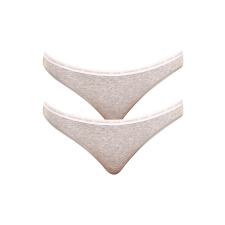 Calvin Klein 2PACK női bugyi CK ONE szürke (QD3789E-8HT) XL bugyi, női alsó