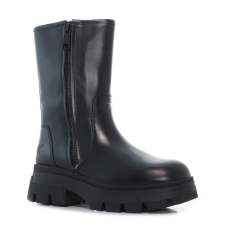 Calvin Klein Chunky Combat Zip fekete női bokacsizma Méret:40 női csizma, bakancs