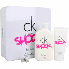 Calvin Klein CK One Shock for Her Ajándékszett, Eau de Toilette 200ml + BL 100ml, női kozmetikai ajándékcsomag