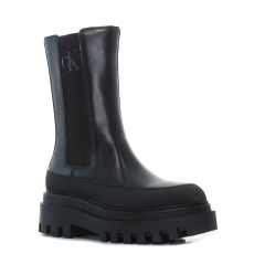 Calvin Klein Flatform Chelsea fekete női bokacsizma Méret:41