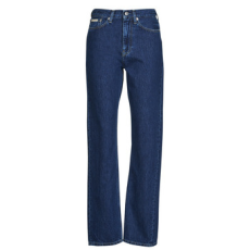 Calvin Klein Jeans Egyenes szárú farmerek HIGH RISE STRAIGHT Tengerész US 24 / 32