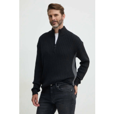 Calvin Klein Jeans férfi pulóver J30J326199 M INTL Fekete férfi pulóver, kardigán