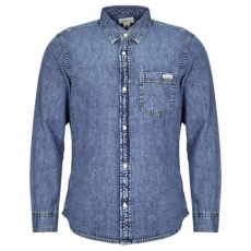 Calvin Klein Jeans Hosszú ujjú ingek CASUAL CLASSIC Kék EU M