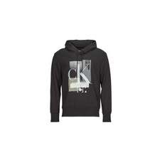 Calvin Klein Jeans Pulóverek CONNECTED LAYER LANDSCAPE HOODIE Fekete EU S férfi pulóver, kardigán