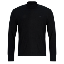 Calvin Klein Jeans Pulóverek LS MERINO MOCK NECK SWTR Fekete EU M férfi pulóver, kardigán