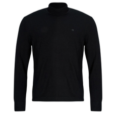 Calvin Klein Jeans Pulóverek LS MERINO MOCK NECK SWTR Fekete EU S