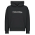 Calvin Klein Jeans Pulóverek LS STANDARD LOGO PREMIUM TERRY P Fekete EU S