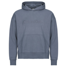 Calvin Klein Jeans Pulóverek LS STANDARD LOGO PREMIUM TERRY P Kék EU XL férfi pulóver, kardigán