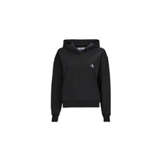 Calvin Klein Jeans Pulóverek WOVEN LABEL HOODIE Fekete EU S női pulóver, kardigán