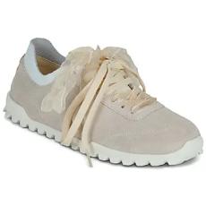 Calvin Klein Jeans Rövid szárú edzőcipők LOW PROFILE RUN MG SUE DB LACES Bézs 36