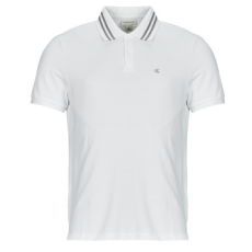 Calvin Klein Jeans Rövid ujjú galléros pólók SS MONOGRAM PIQUE TIPPED POLO Fehér EU S