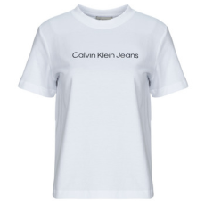 Calvin Klein Jeans Rövid ujjú pólók A- INST. LOGO CLASSIC TEE SS Fehér EU L