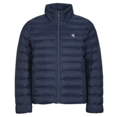 Calvin Klein Jeans Steppelt kabátok LS NYLON LT WT HOODED  FZ PUFFER Kék EU L