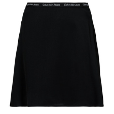 Calvin Klein Jeans Szoknyák LOGO ELASTIC SKIRT Fekete EU S szoknya