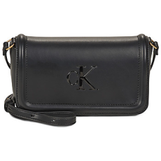 Calvin Klein Jeans Válltáskák BOLD CK FLAP CROSSBODY Fekete Egy méret