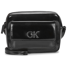 Calvin Klein Jeans Válltáskák RE-LOCK CAMERA BAG_SHINY Fekete Egy méret
