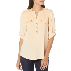 Calvin Klein női ing M0BH7877 Világos bézs S INTL