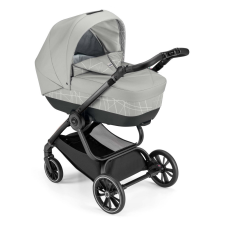 CAM Techno Deluxe babakocsi szett Levante 568 fekete vázzal V90S Area hordozóval MTB babakocsi