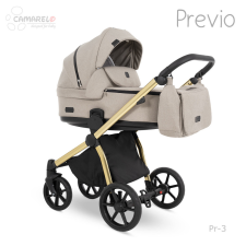 Camarelo Bergon Camarelo Previo multifunkciós babakocsi 3in1 -03 bézs babakocsi