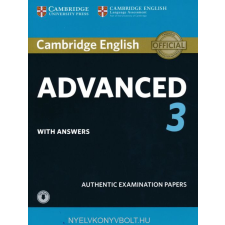 CAMB ENG ADVANCED'15 3 SB+KEY+AUDIO nyelvkönyv, szótár
