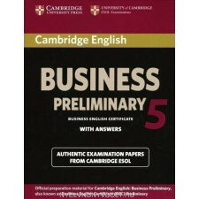 CAMB. ENG. BUSINESS 5 PRELIM. +KEY nyelvkönyv, szótár