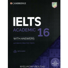 CAMB IELTS 16 ACADEMIC SB+KEY+AUDIO nyelvkönyv, szótár