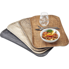 CAMBRO "Century" Tálca Poliészter, Hossza: 370 mm, Szélessége: 530 mm, világos tölgy konyhai eszköz
