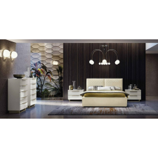 CamelGroup Smart hálószoba - fehér, 160x200 cm ággyal bútor