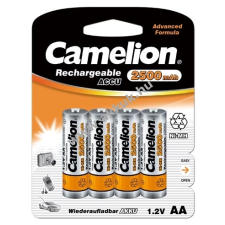 Camelion akku típus HR6 Mignon AA (ceruzaakku típus) 2500mAh 4db/csom. tölthető elem