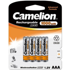 Camelion Rechargeable Ni-MH mikro ceruza akku (AAA) 1000mAh 4db ceruzaelem