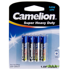 Camelion Super Heavy Duty mikro ceruza elem (AAA) 4db ceruzaelem