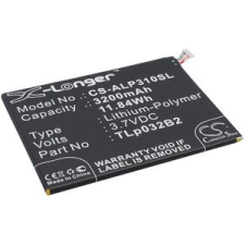 Cameron Sino Akkumulátor Alcatel One Touch Pixi készülékhez (pl. TLP032BD), 3200mAh mobiltelefon, tablet alkatrész