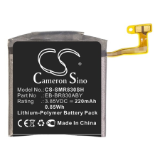 Cameron Sino Li-Polymer akku (3,85V / 220mAh, Samsung EB-BR830ABY kompatibilis) FEKETE Samsung Galaxy Watch Active 2 40mm (SM-R830N) mobiltelefon, tablet alkatrész