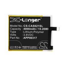 Cameron Sino Li-Polymer akku (3,8V / 4000mAh, CATERPILLAR APP00317 kompatibilis) FEKETE mobiltelefon akkumulátor