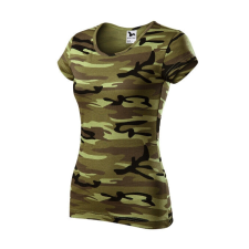 Camo Pure póló női zöld terepszín M női póló