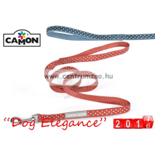  Camon Dog Elegance Blue 10Mmx1,2M Textil Póráz (Dc062/G) Kék nyakörv, póráz, hám kutyáknak