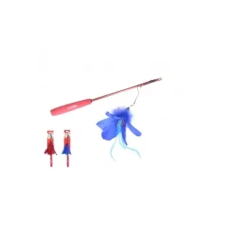 Camon S.p.A. AG029/E Teleszkópos pálcás játék tollas 96 cm játék macskáknak