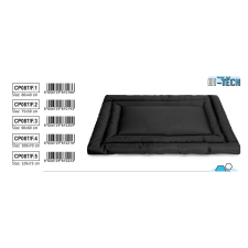 Camon S.p.A. CP087/F.5 Párna szögletes black 120x75cm HI-TECH szállítóbox, fekhely kutyáknak