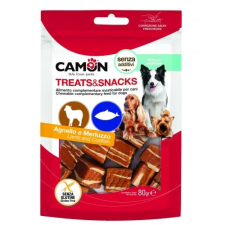 Camon snack bárányos tőkehalas kockák 80 g jutalomfalat kutyáknak