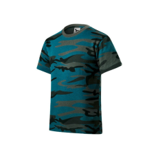  Camouflage póló gyerek camouflage petrol 122 cm/6 éves