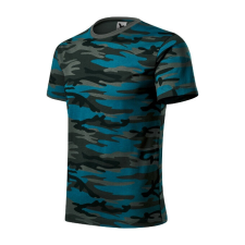  Camouflage póló unisex camouflage petrol 2XL férfi póló