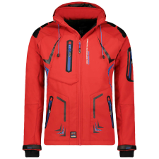 CANADIAN PEAK férfi kabát TOURMALINE softshell TURBO DRY 8000, M Piros férfi kabát, dzseki