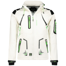  CANADIAN PEAK férfi kabát TOURMALINE softshell TURBO DRY 8000, XL Fehér férfi kabát, dzseki