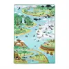 CANAL TOYS Melissa &amp; Doug, játszószőnyeg 200x150 cm, állatok élőhelyei