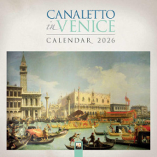 Canaletto in Venice Wall Calendar 2026 (Art Calendar) naptár, kalendárium