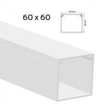 Canalux Kábelcsatorna 60x60 villanyszerelés