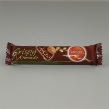 CANDEREL Canderel crispy almonds tejcsokoládé szelet gabona-mandula 27 g reform élelmiszer