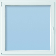 CANDO Műanyag ablak bukó-nyíló 6-kamrás 118 cm x 148 cm balos fehér építőanyag